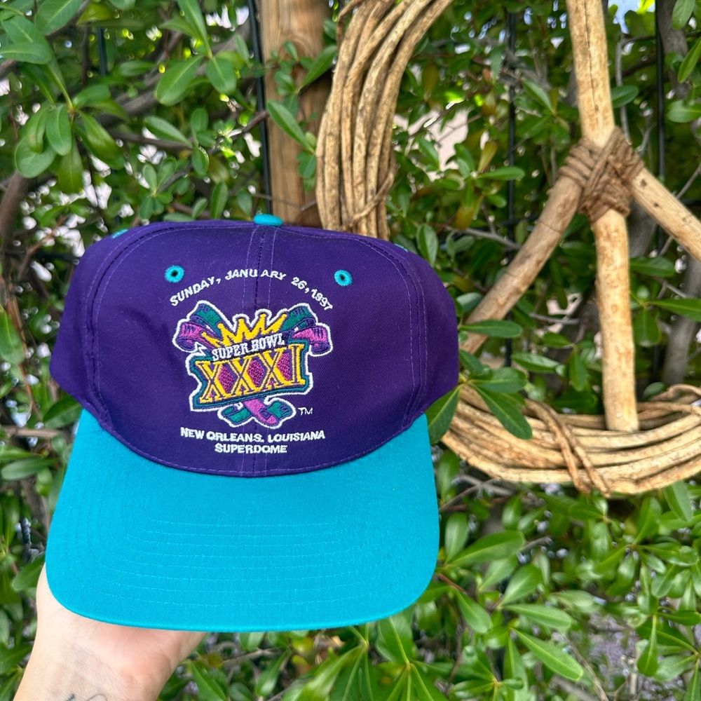NWT NFL Vintage Super Bowl XXXI 1997 Packers Patriots Cap Hat New Orleans